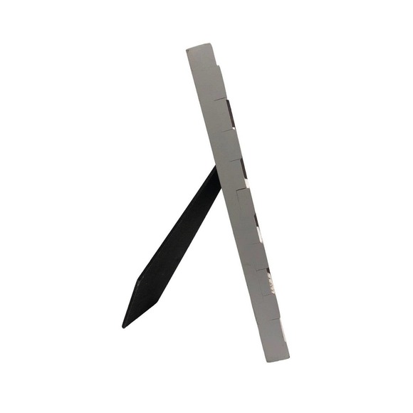 Shiplap Wood Photo Frame 3x5Picture Nautical White Beach Coastal 3"x5" Print - Picture 4 of 4